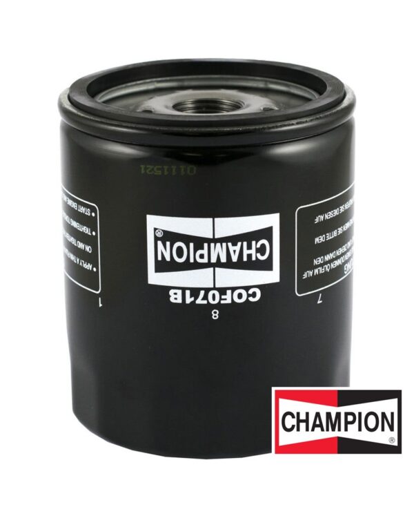 226-COF071B#1.jpg. OIL FILTER CHAMPION COF071B BLACK