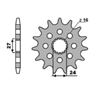 SPROCKETS PBR FRONT 2190-16