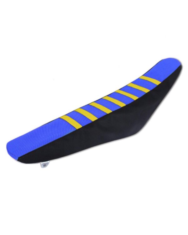 Seat Cover - Yel/Blu/Blk - Sherco