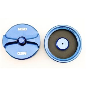 GAS CAP MSD ALLOY YAMAHA BLUE