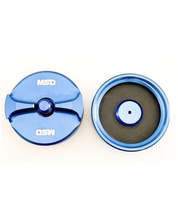 GAS CAP MSD ALLOY YAMAHA BLUE