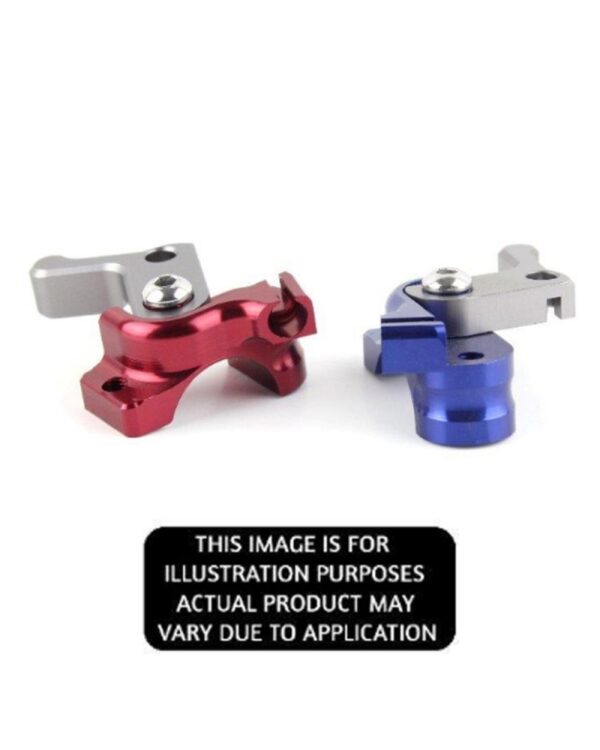 279-L09-001U#1.jpg. Hot Start Stock Bracket - Blue Yamaha/Kawasaki/Suzuki