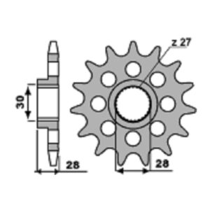 SPROCKETS PBR FRONT 2148-18