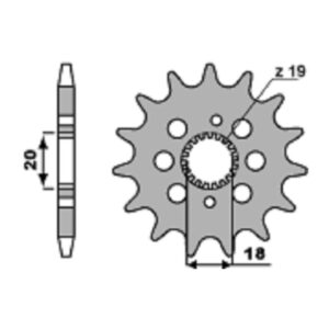 SPROCKETS PBR FRONT 2157-16