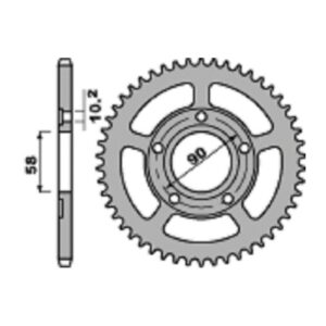 SPROCKETS PBR REAR 0281-38