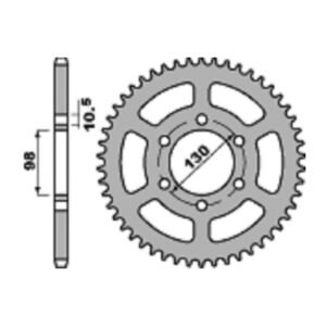 SPROCKETS PBR REAR 0483-35