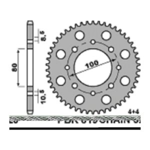 SPROCKETS PBR REAR 0819-40