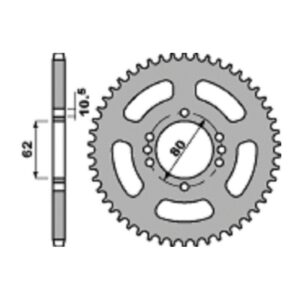 SPROCKETS PBR REAR 0843-50