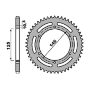 SPROCKETS PBR REAR 0866-46