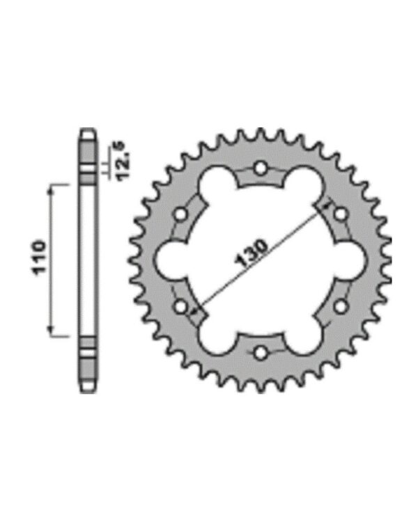 SPROCKETS PBR REAR 4401-39