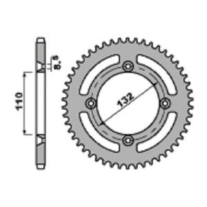 SPROCKETS PBR REAR 4549-48