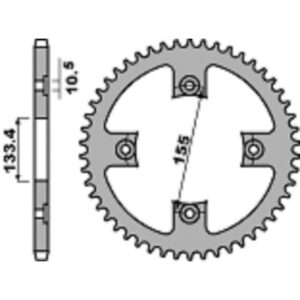 SPROCKETS PBR REAR 4638-37