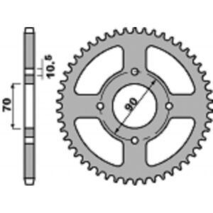 SPROCKETS PBR REAR 5302-43