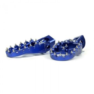 FOOT PEGS WIDE ALLOY MSD BLUE - KTM/ HUSQVARNA