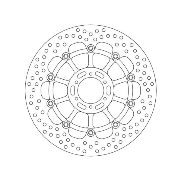 221-113115#1.jpg. Moto-Master Halo Brake Disc - Front Honda