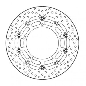 Moto-Master Halo Brake Disc - Front Yamaha