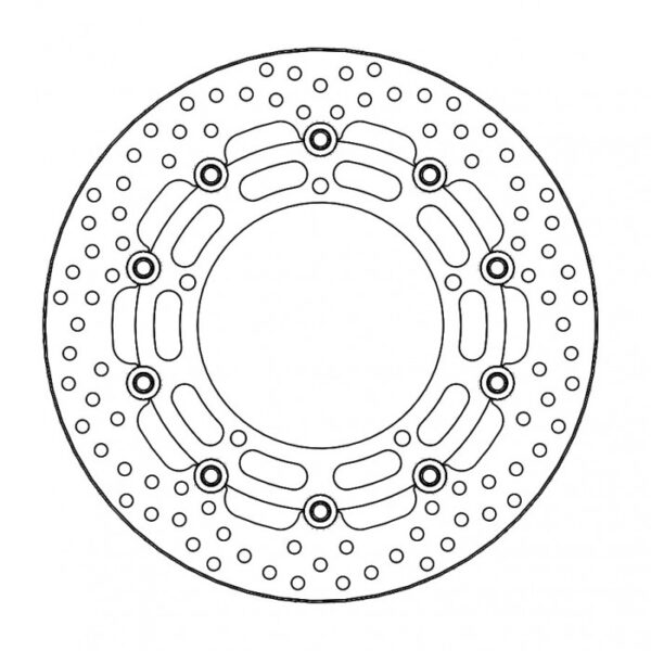 Moto-Master Halo Brake Disc - Front Yamaha