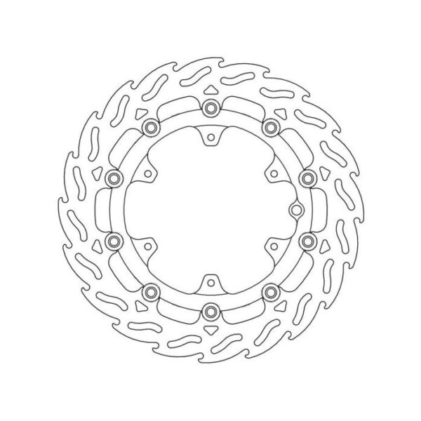 221-112102#1.jpg. Moto-Master Flame Brake Disc - Front KTM/Husqvarna