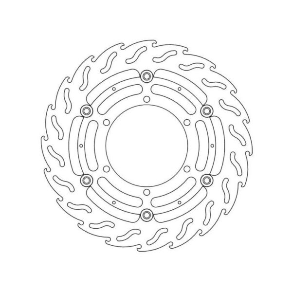 Moto-Master Flame Brake Disc - Front BMW