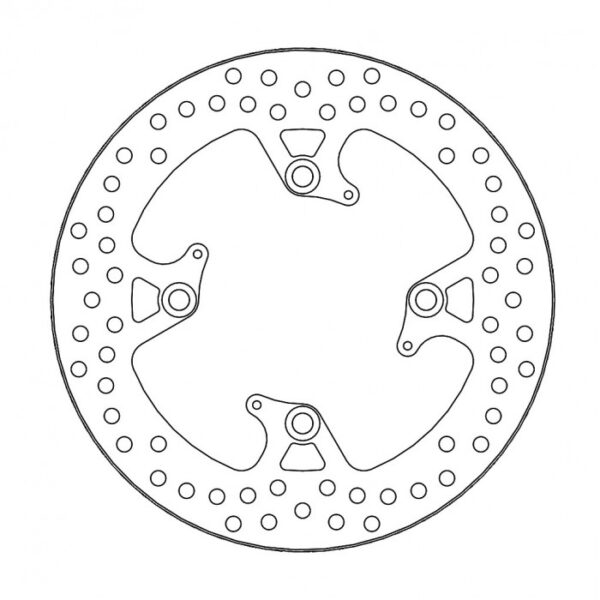 Moto-Master Halo Brake Disc - Rear Triumph