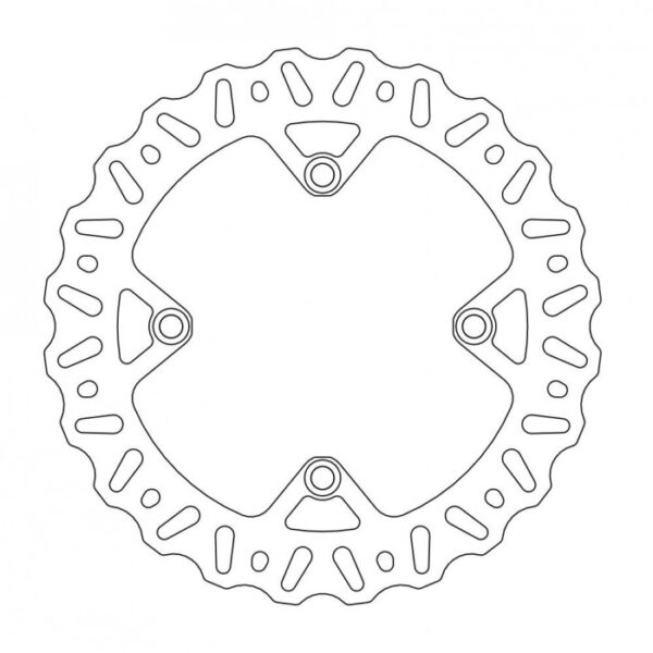 Moto-Master Nitro Brake Disc - Rear Husqvarna