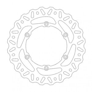 Moto-Master Nitro Brake Disc - Rear Suzuki RM125/250