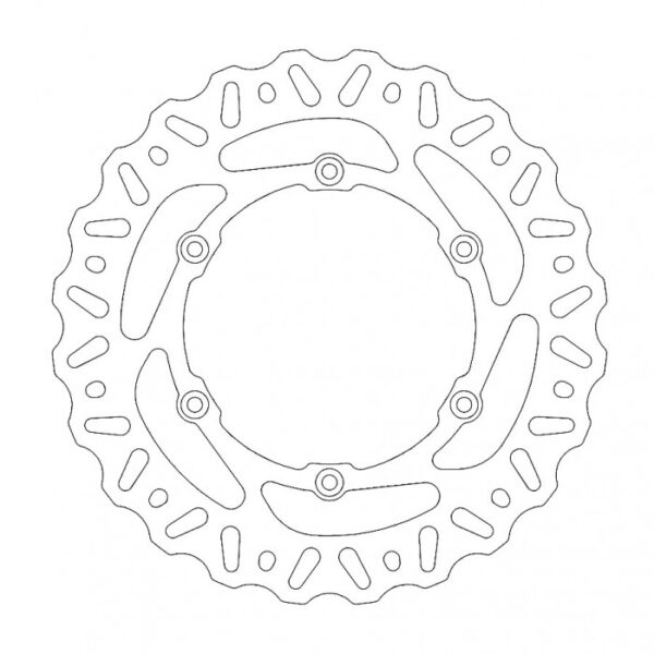 Moto-Master Nitro Brake Disc - Rear Suzuki RM125/250