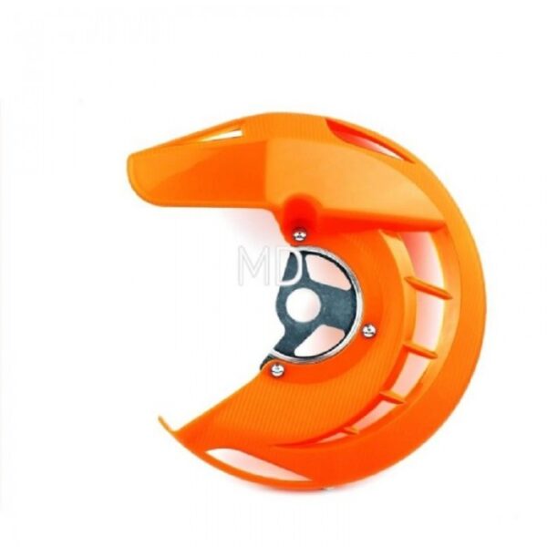 Front Brake Disc Protector-Orange KTM