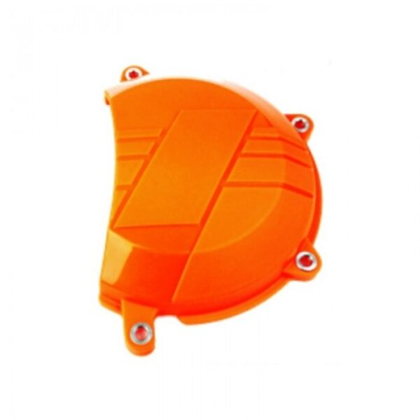 282-CCP503O#1.jpg. CLUTCH COVER PROTECTOR MSD ORANGE KTM450/500