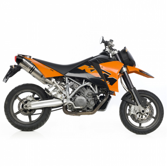 245-8414e. Leo Vince LV1 Evo Stainless Slip-On(Set of 2) - KTM 950 / 990