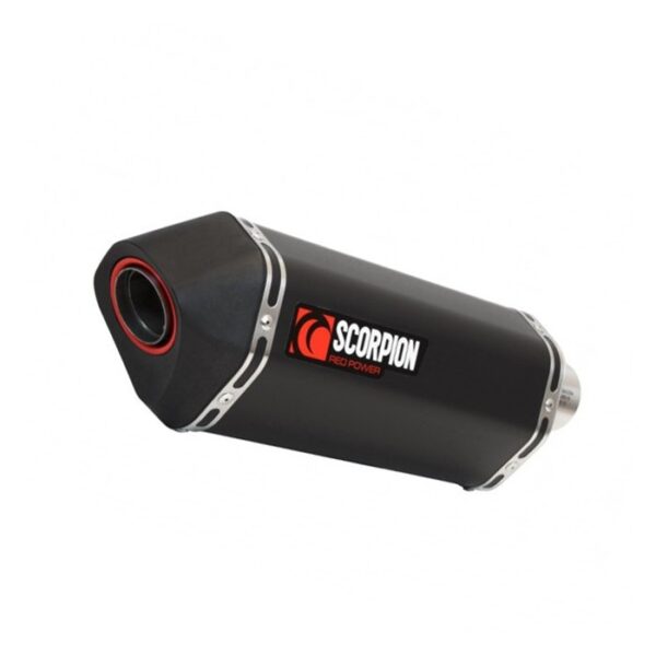 Scorpion Serket Parallel Black SS Half System - GSX-R1000
