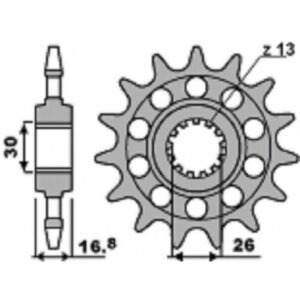 SPROCKETS PBR FRONT 347M-14