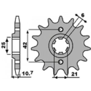 SPROCKETS PBR FRONT 338-16