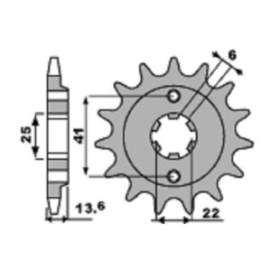 SPROCKETS PBR FRONT 293-15