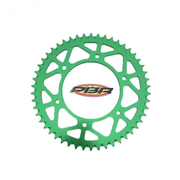 SPROCKETS PBR REAR 489-51 ALUMINIUM - GREEN
