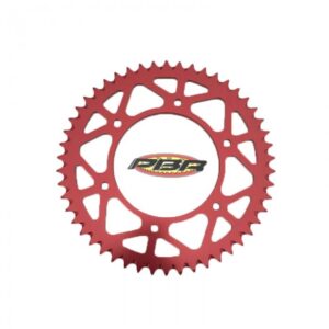 SPROCKETS PBR REAR 289-49 ALUMINIUM - RED