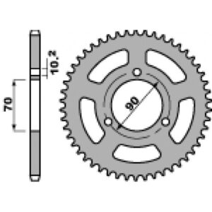 SPROCKETS PBR REAR 0239-40
