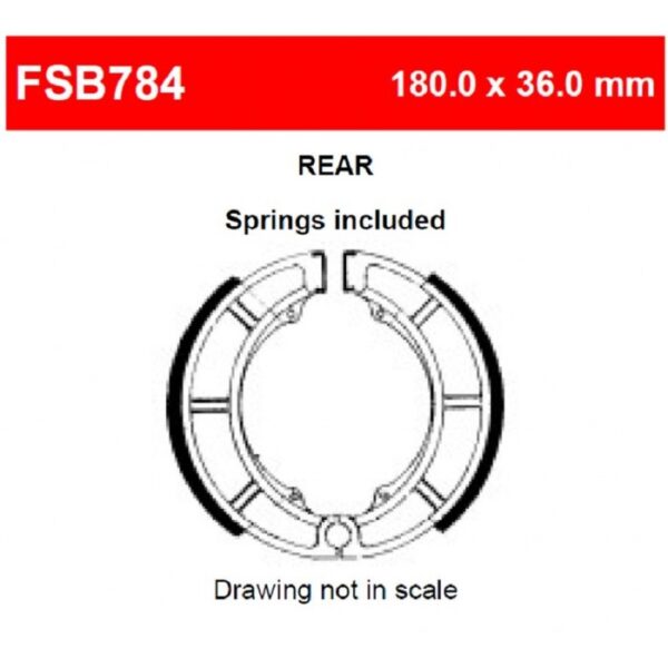 Ferodo FSB784 (EBC626/SBS2052)