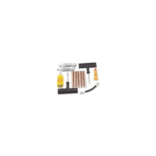 TUBELESS PUNCTURE REPAIR KIT 3x 25g CO2