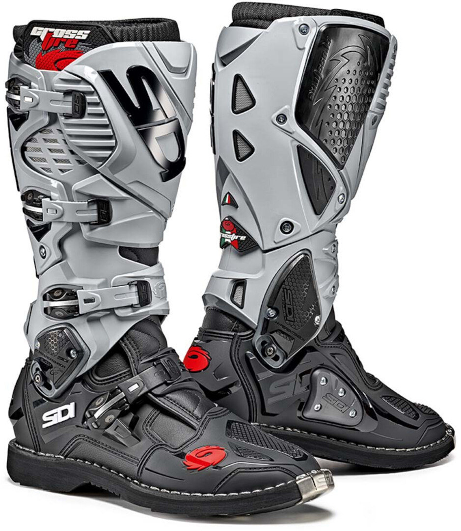 crossfire3_blackcenere. SIDI Crossfire 3 Boots - Ash/Black