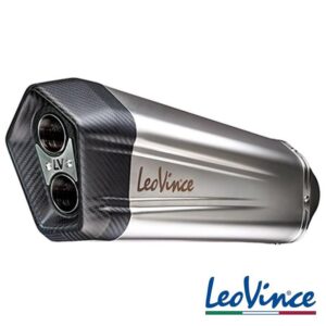 Leo Vince LV12 Stainless Slip-On - Honda CRF1000L 20-23