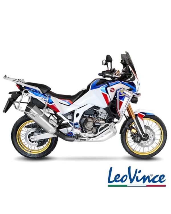 245-15302 #2. Leo Vince LV12 Stainless Slip-On - CRF1100L