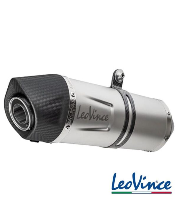 Leo VinceLV1 Evo Stainless Slip-On - BMW Twin F650/700/800GS/800ADV