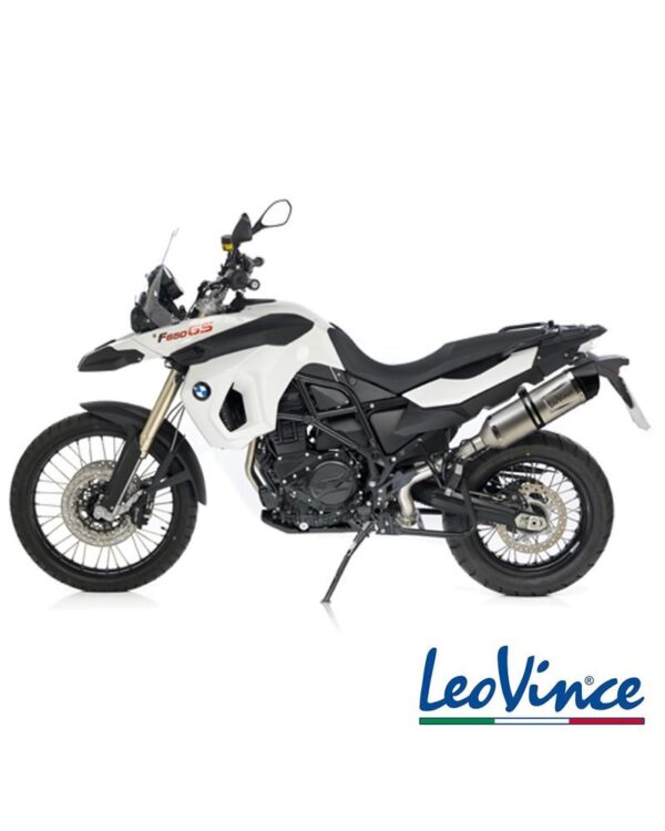 Leo VinceLV1 Evo Stainless Slip-On - BMW Twin F650/700/800GS/800ADV - Image 2