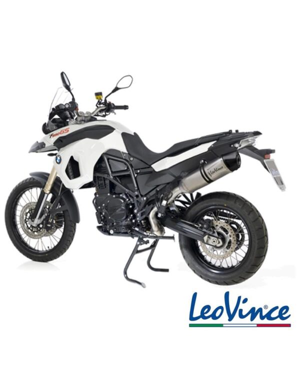 Leo VinceLV1 Evo Stainless Slip-On - BMW Twin F650/700/800GS/800ADV - Image 3