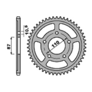SPROCKETS PBR REAR 0795-46