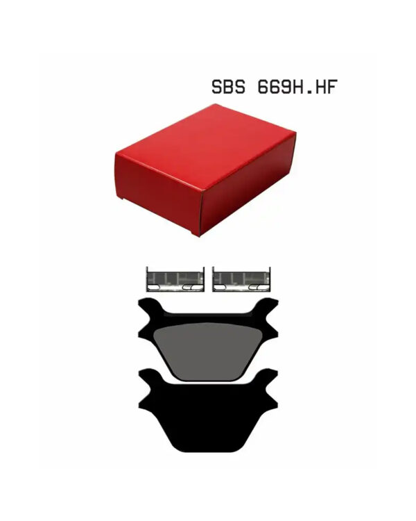 669hhf. SBS 669H.HF Brake Pad
