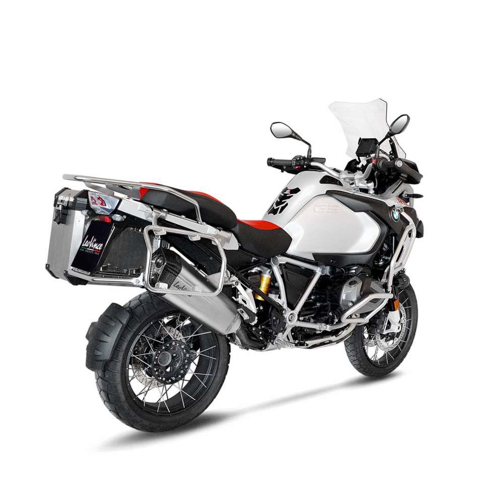 Leo Vince LV12 Stainless Slip-On - R1200GS / R1250GS