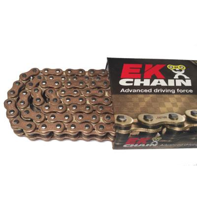 CHAIN EK 525ZVX3 X-RING GOLD 128L
