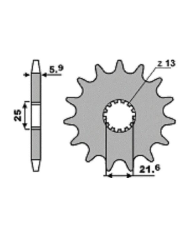SPROCKETS PBR FRONT 565-17